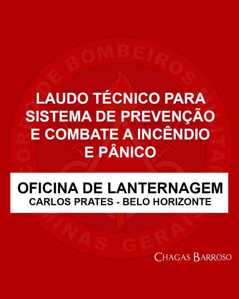 Laudo técnico de prevenção e combate a incêndio