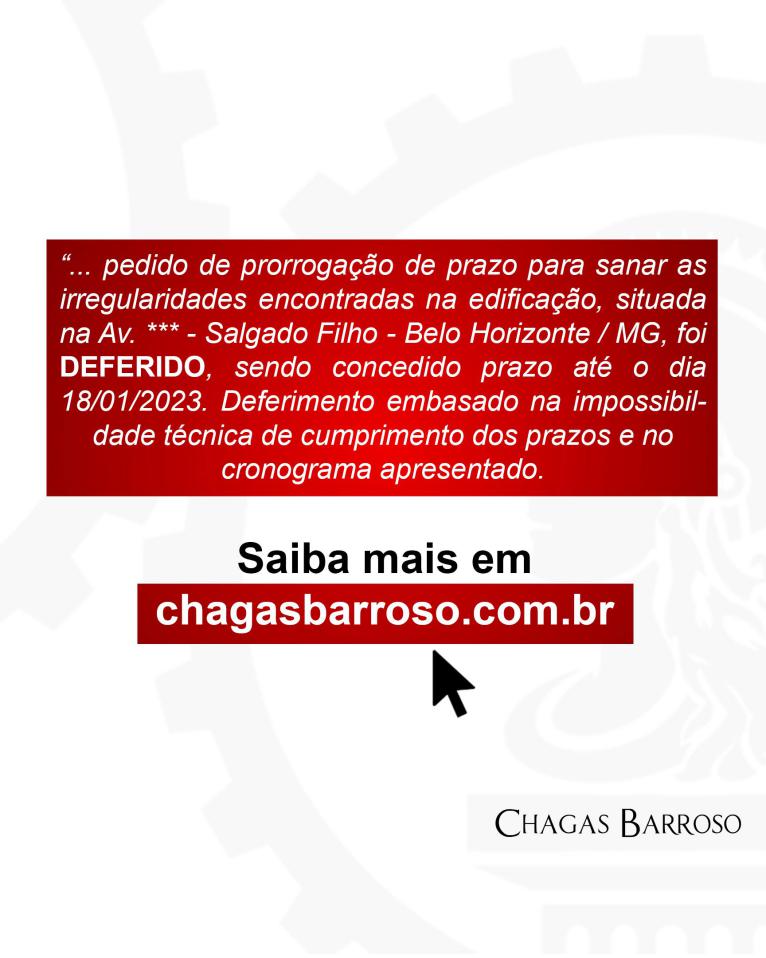 2ª PRORROGAÇÃO DE PRAZO CASA DE SHOWS - SALGADO FILHO - BH
