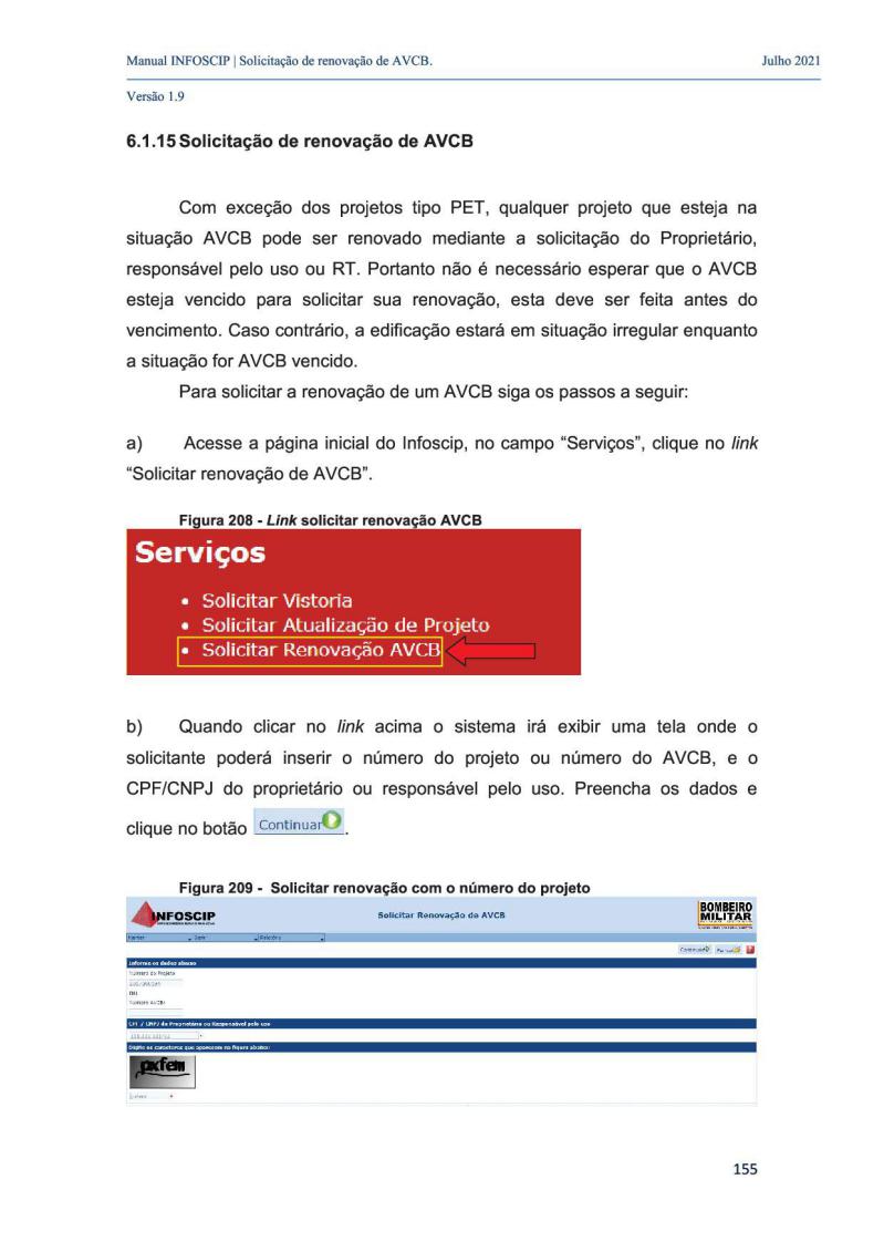 Passo a Passo - Renovação de AVCB