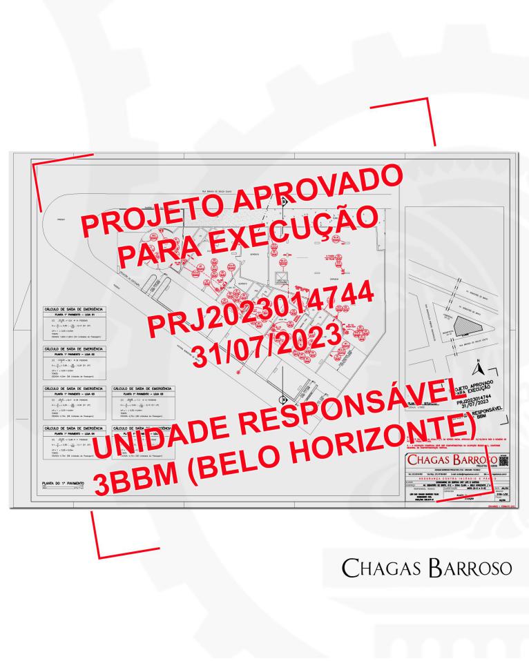 APROVAÇÃO DE PROJETO CONTRA INCÊNDIO CONDOMÍNIO MISTO (RESIDENCIAL E COMERCIAL)