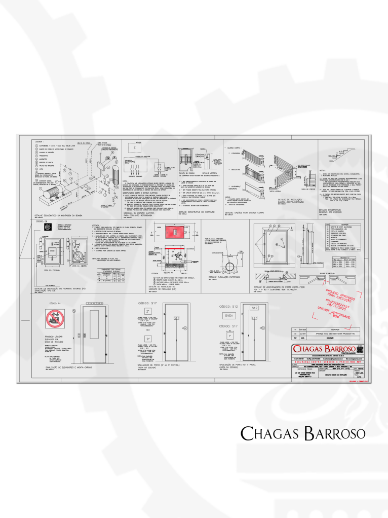 ATUALIZAÇÃO & APROVAÇÃO DE PROJETO CONTRA  INCÊNDIO (PSCIP) - PRÉDIO COMERCIAL - SANTA EIFIGÊNIA - BH - ENGENHEIRO - LEVI DAS CHAGAS BARROSO FILHO