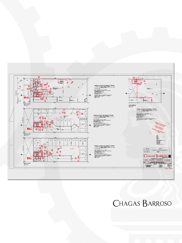 ATUALIZAÇÃO & APROVAÇÃO DE PROJETO CONTRA  INCÊNDIO (PSCIP) - PRÉDIO COMERCIAL - SANTA EIFIGÊNIA - BH - ENGENHEIRO - LEVI DAS CHAGAS BARROSO FILHO