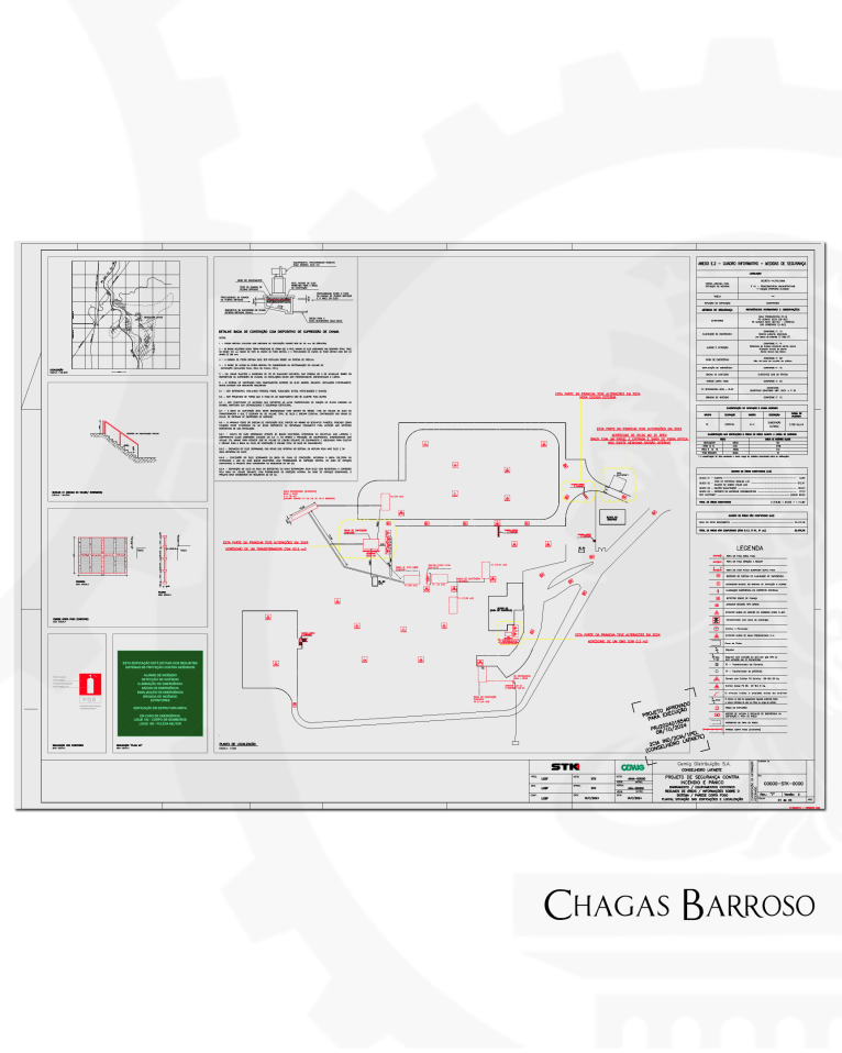 ATUALIZAÇÃO & APROVAÇÃO DE PSCIP SUBESTAÇÃO DE ENERGIA - CONS LAFAIETE - MG