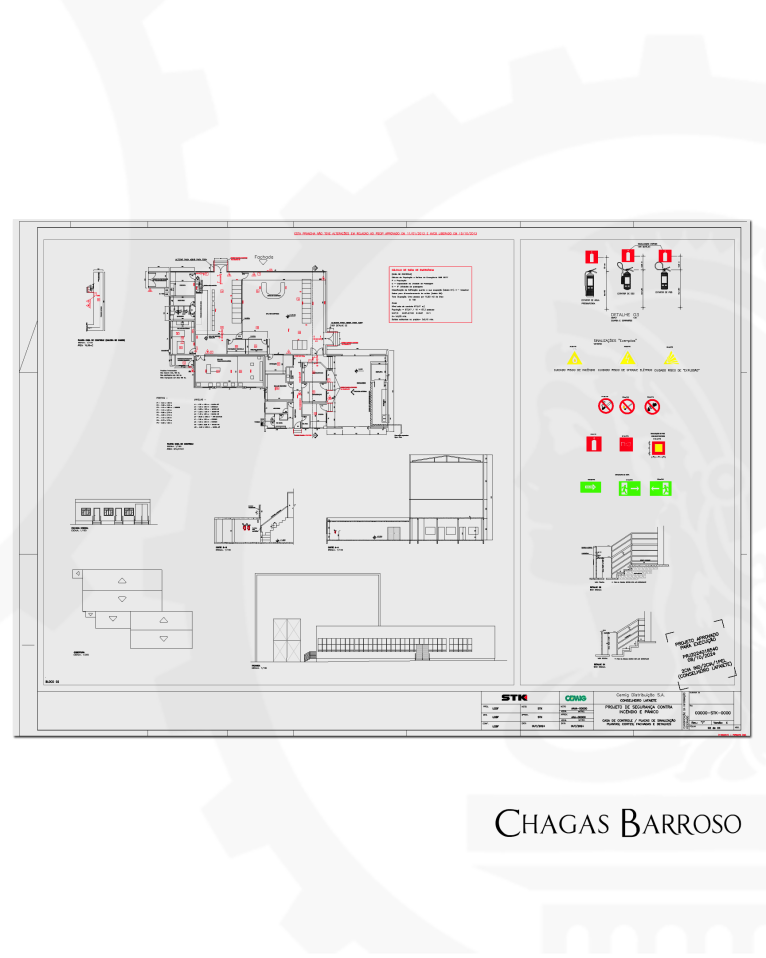 ATUALIZAÇÃO & APROVAÇÃO DE PSCIP SUBESTAÇÃO DE ENERGIA - CONS LAFAIETE - MG