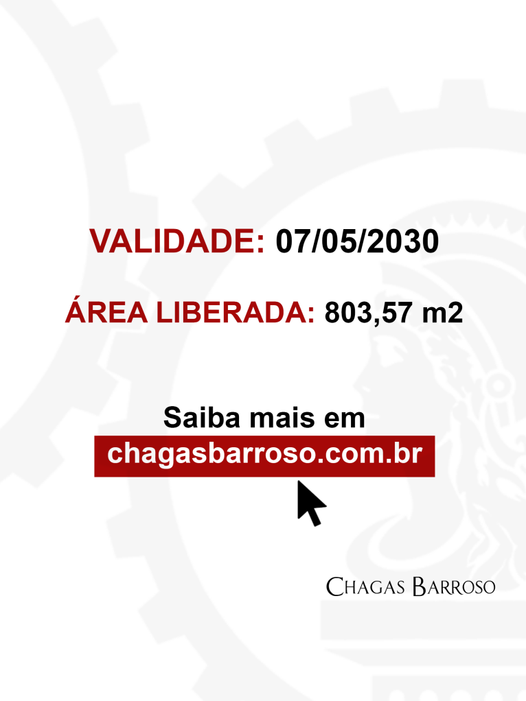 ATUALIZAÇÃO DE PROJETO & LIBERAÇÃO DE AVCB FÁBRICA DE BISCOITOS - HAVAÍ - BH - MG - ENGENHEIRO LEVI DAS CHAGAS BARROSO FILHO