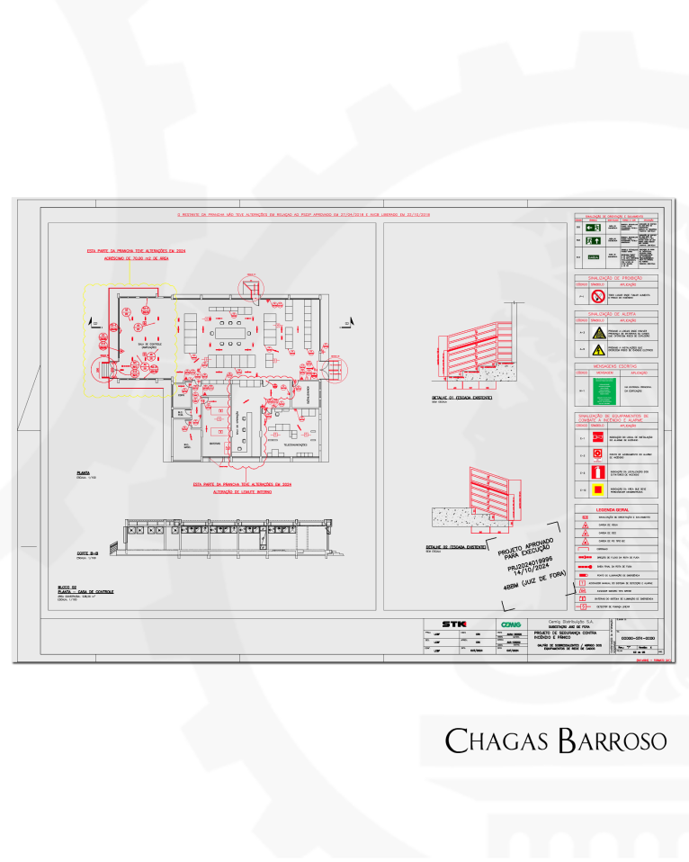 ATUALIZAÇÃO E APROVAÇÃO DE PSCIP-SUBESTAÇÃO DE ENERGIA - JUIZ DE FORA - MG-2024-10-18-1