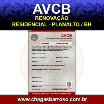 Condom\u00ednio Residencial Auto de Vistoria do Corpo de Bombeiros AVCB - 2