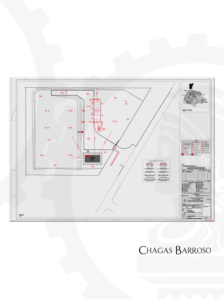 ELABORAÇÃO & APROVAÇÃO DE PROJETO CONTRA  INCÊNDIO (PSCIP) - SUBESTAÇÃO - CIANORTE  - PR - ENGENHEIRO LEVI DAS CHAGAS BARROSO FILHO
