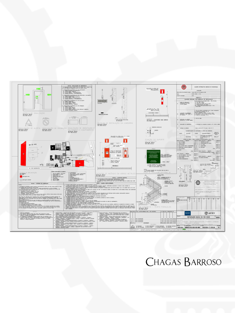 ELABORAÇÃO DE PROJETO CONTRA  INCÊNDIO (PSCIP) - ABASTECIMENTO DE ÁGUA - COLATINA - ES - ENGENHEIRO LEVI DAS CHAGAS BARROSO FILHO