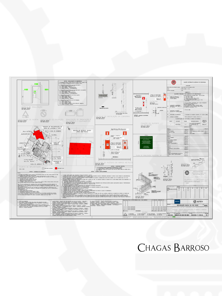 ELABORAÇÃO DE PROJETO CONTRA  INCÊNDIO (PSCIP) - ABASTECIMENTO DE ÁGUA - COLATINA - ES - ENGENHEIRO LEVI DAS CHAGAS BARROSO FILHO