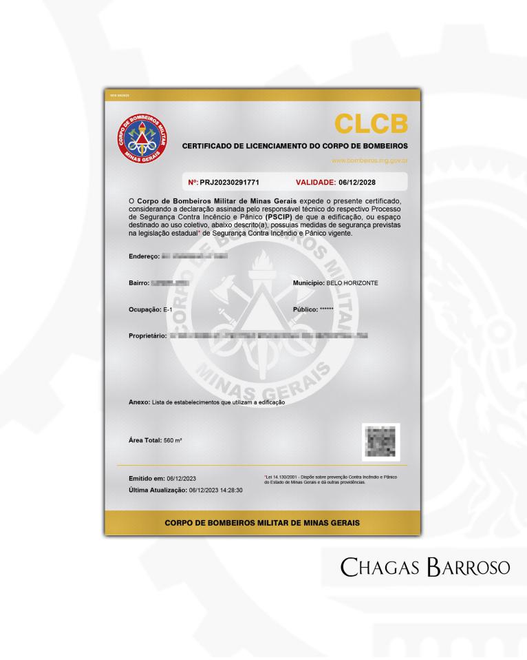 ELABORAÇÃO DE PROJETO & LIBERAÇÃO DE CLCB-FACULDADE - VENDA NOVA - BH - MG