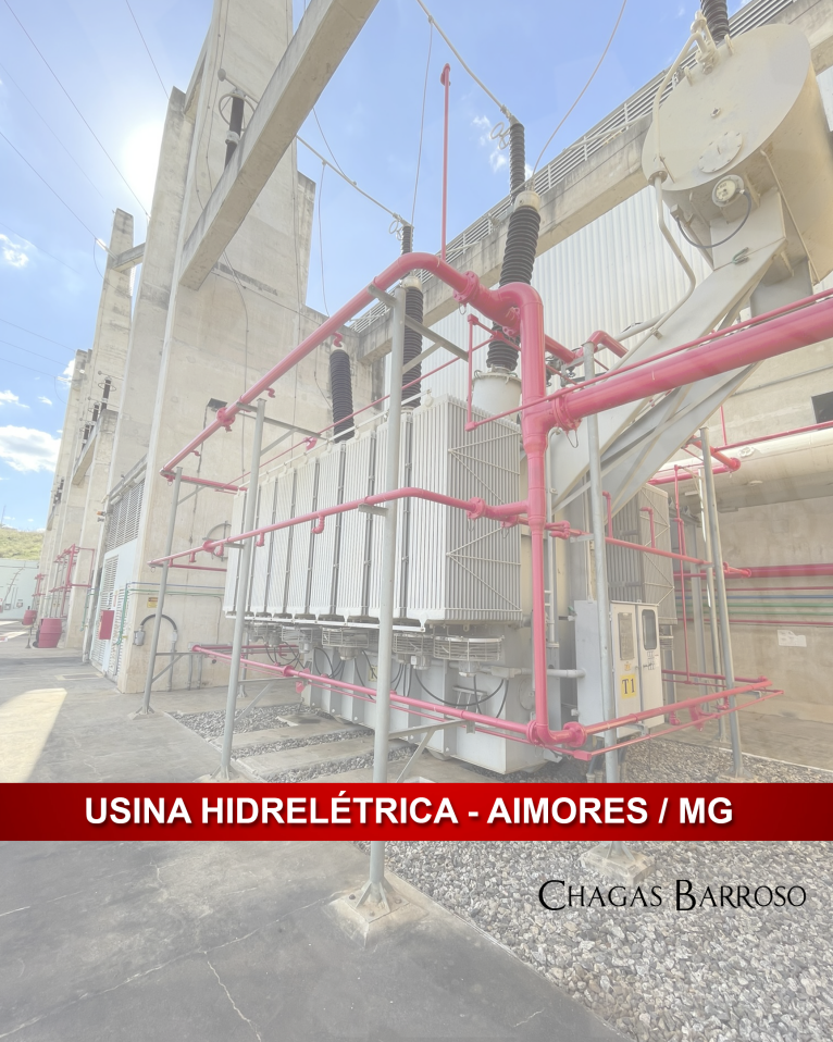 INSPEÇÃO LAUDO & RENOVAÇÃO DE AVCB - USINA HIDRELÉTRICA - AIMORES - MG
