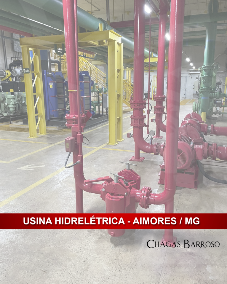INSPEÇÃO LAUDO & RENOVAÇÃO DE AVCB - USINA HIDRELÉTRICA - AIMORES - MG