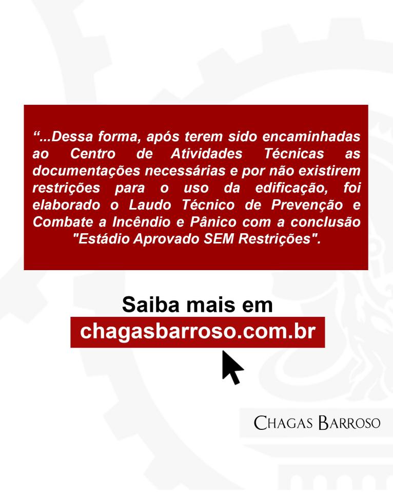 LAUDO TÉCNICO CONTROLE DAS CONDIÇÕES DE SEGURANÇA DOS ESTÁDIOS DESPORTIVOS ESTÁDIO DE FUTEBOL BETIM - MG