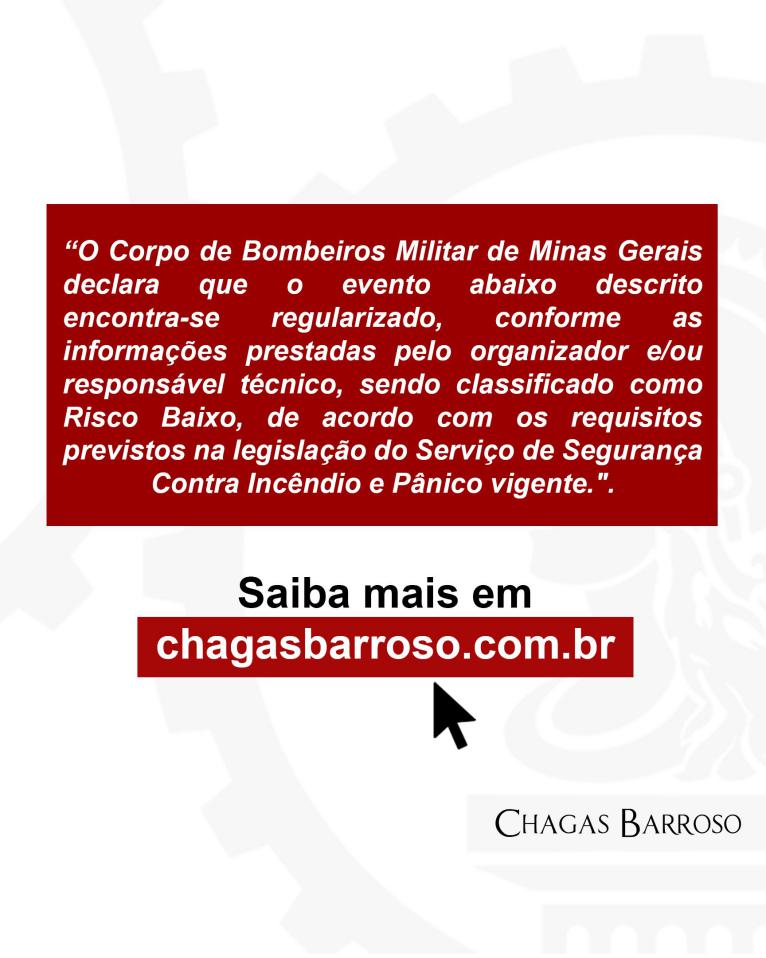 LAUDO TÉCNICO EVENTO DE RISCO BAIXO PÚBLICO ESTIMADO 1.000 PESSOAS ALMENARA - MG
