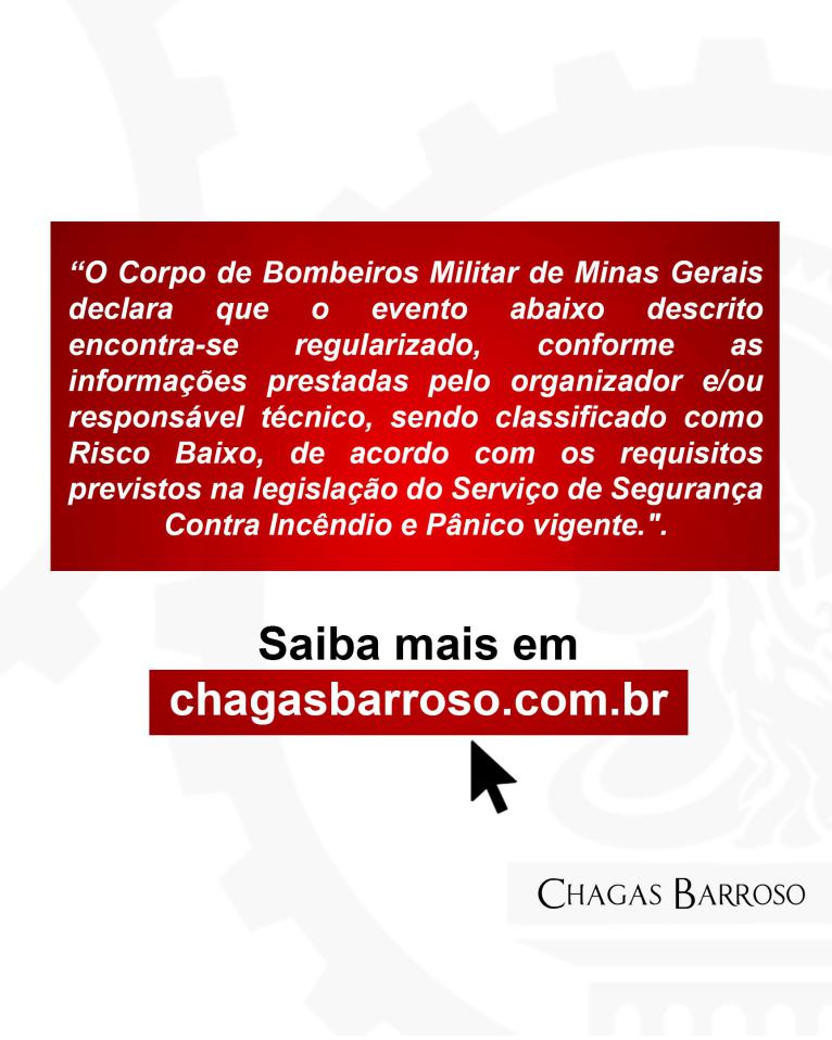 LAUDO TÉCNICO EVENTO TEMPORÁRIO DE RISCO BAIXO-3.000 PESSOAS - SETE LAGOAS - MG