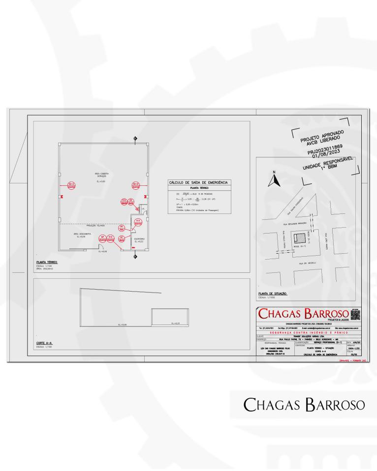 LIBERAÇÃO DE AVCB EMPRESA DE ENGENHARIA VIÁRIA - BH