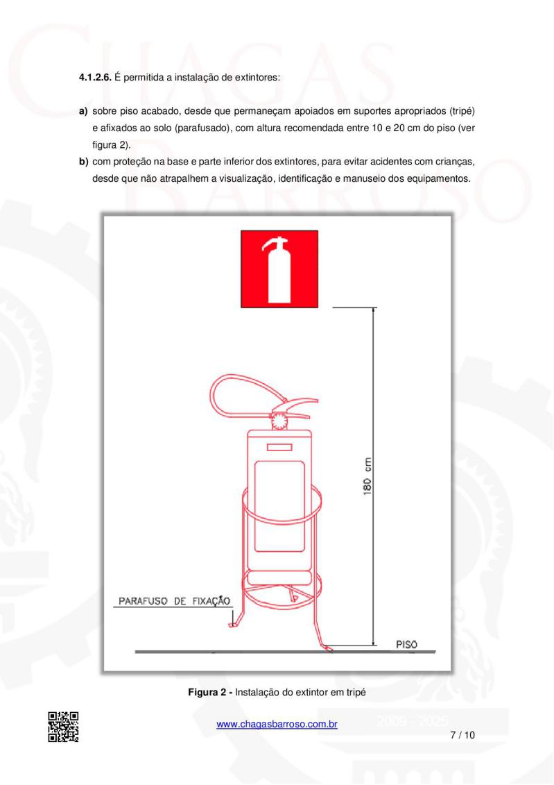 MANUAL TÉCNICO DE INSTALAÇÃO DE EXTINTORES - 2025