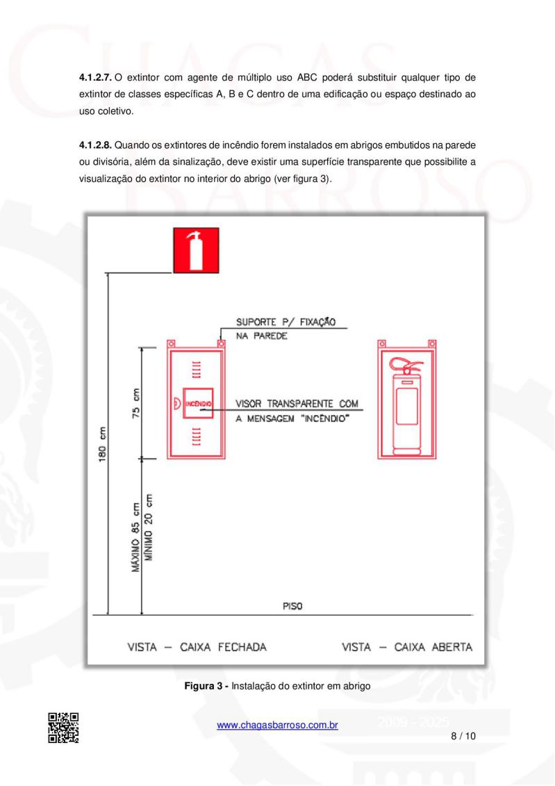 MANUAL TÉCNICO DE INSTALAÇÃO DE EXTINTORES - 2025