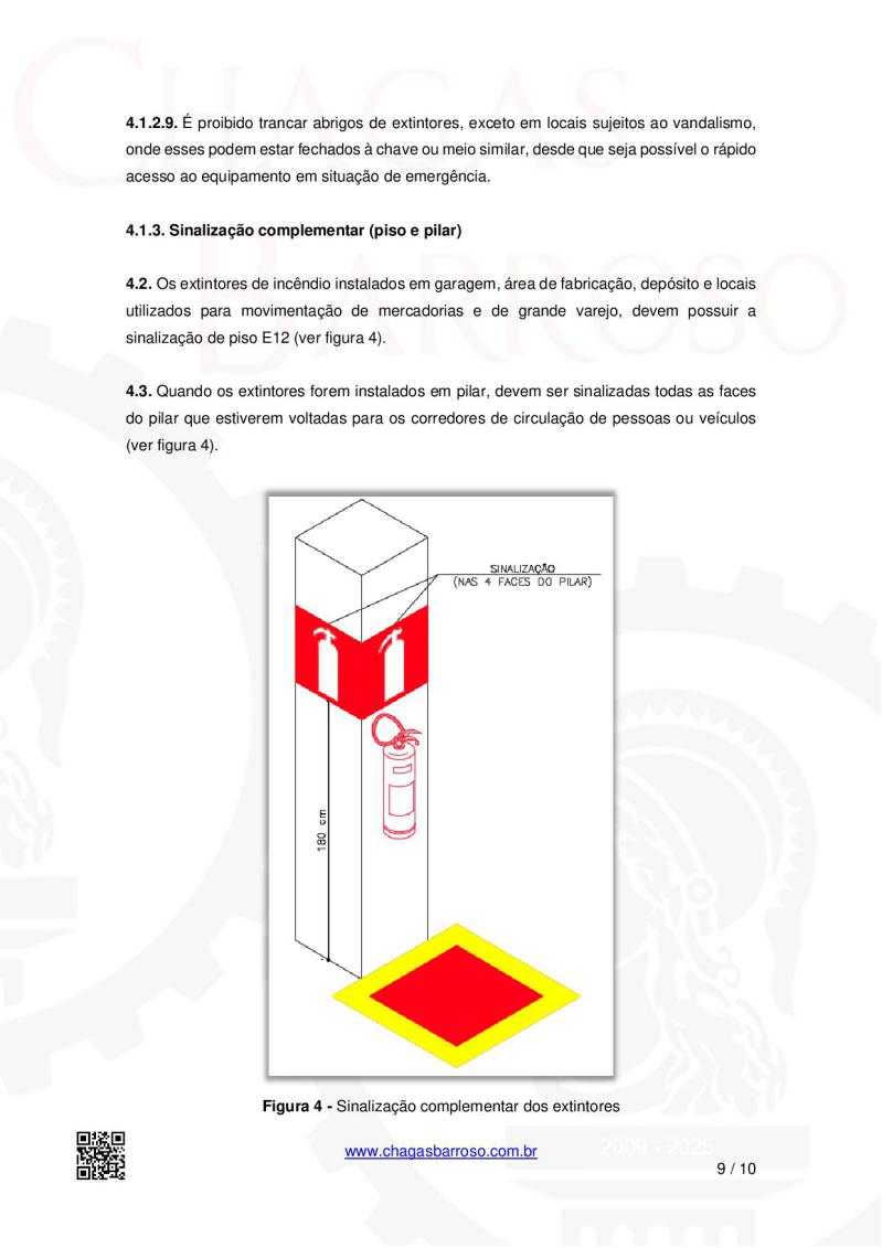 MANUAL TÉCNICO DE INSTALAÇÃO DE EXTINTORES - 2025