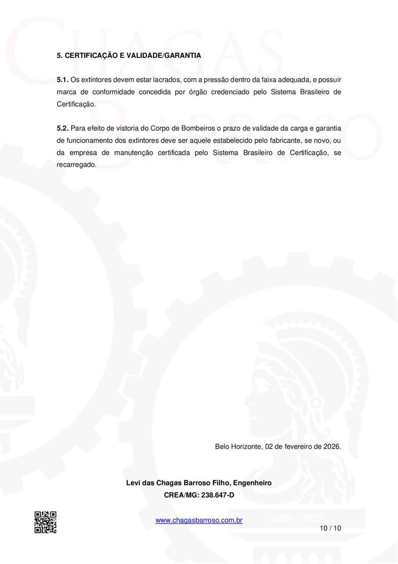 MANUAL TÉCNICO DE INSTALAÇÃO DE EXTINTORES - 2026