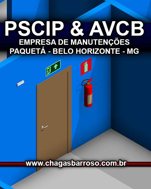 PSCIP & AVCB EMPRESA DE MANUTENÇÕES PAQUETÁ - BELO HORIZONTE - MG