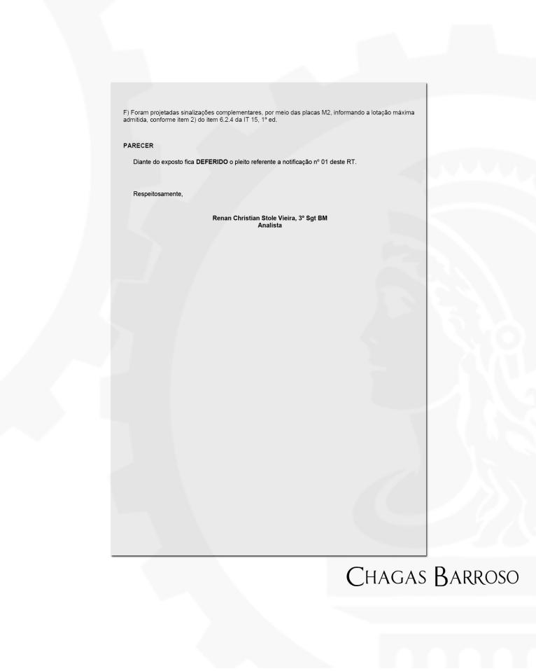 RECONSIDERAÇÃO DE ATO APÓS NOTIFICAÇÃO & APROVAÇÃO DE PROJETO-IGREJA - RIBEIRÃO DAS NEVES